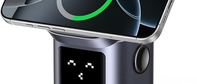 ugreen 100w 3 in 1 wireless charger stand (mfi certified) ugreen 100w 3 in 1 wireless charger stand (mfi certified)